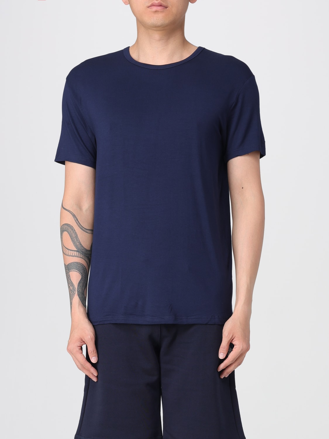 Tシャツ・カットソー PAUL SMITH Men T-shirt Blue M1A388FHP3PK 47 PAUL SMITH: T-shirt men - Blue | Paul Smith t-shirt