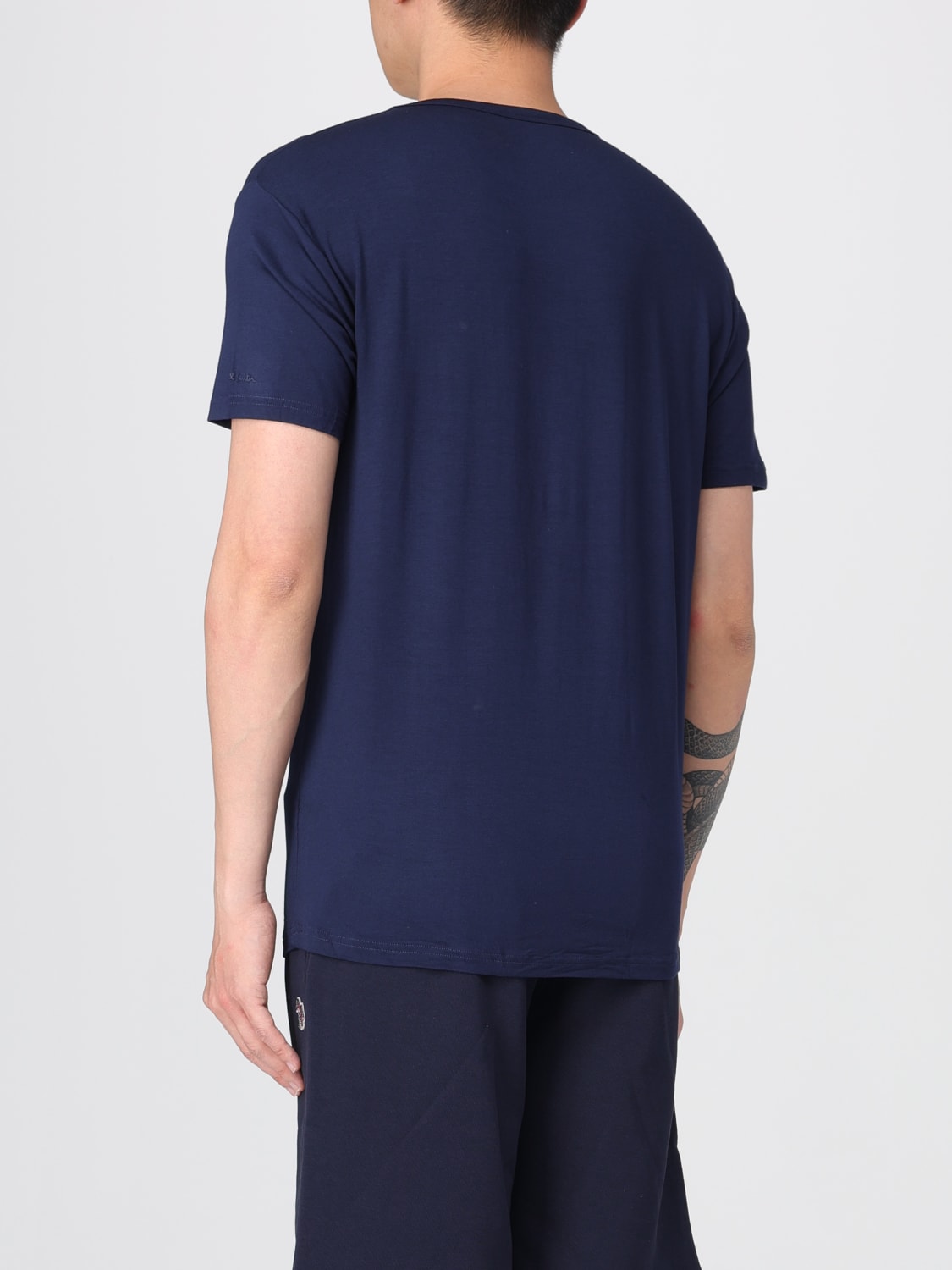 PAUL SMITH T-SHIRT: T-shirt men Paul Smith, Blue - Img 3