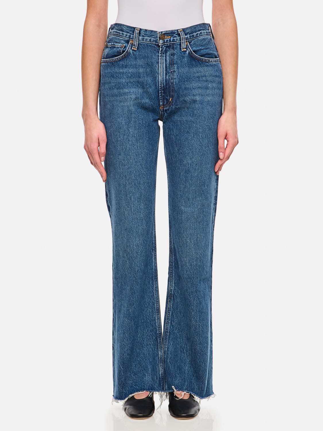 デニム・ジーパン AGOLDE JEANS (A2181535 PCBO) AGOLDE: Jeans woman - Blue | Agolde jeans A2181535 online at