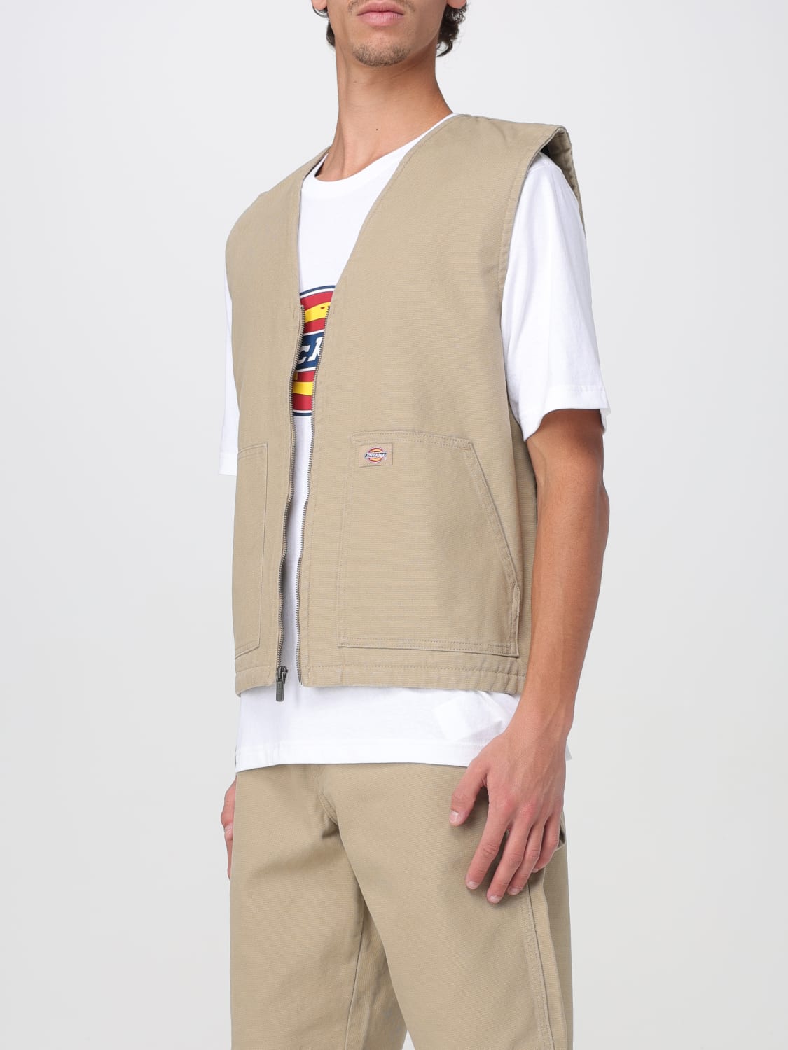 DICKIES SUIT VEST: Coat men Dickies, Sand - Img 4