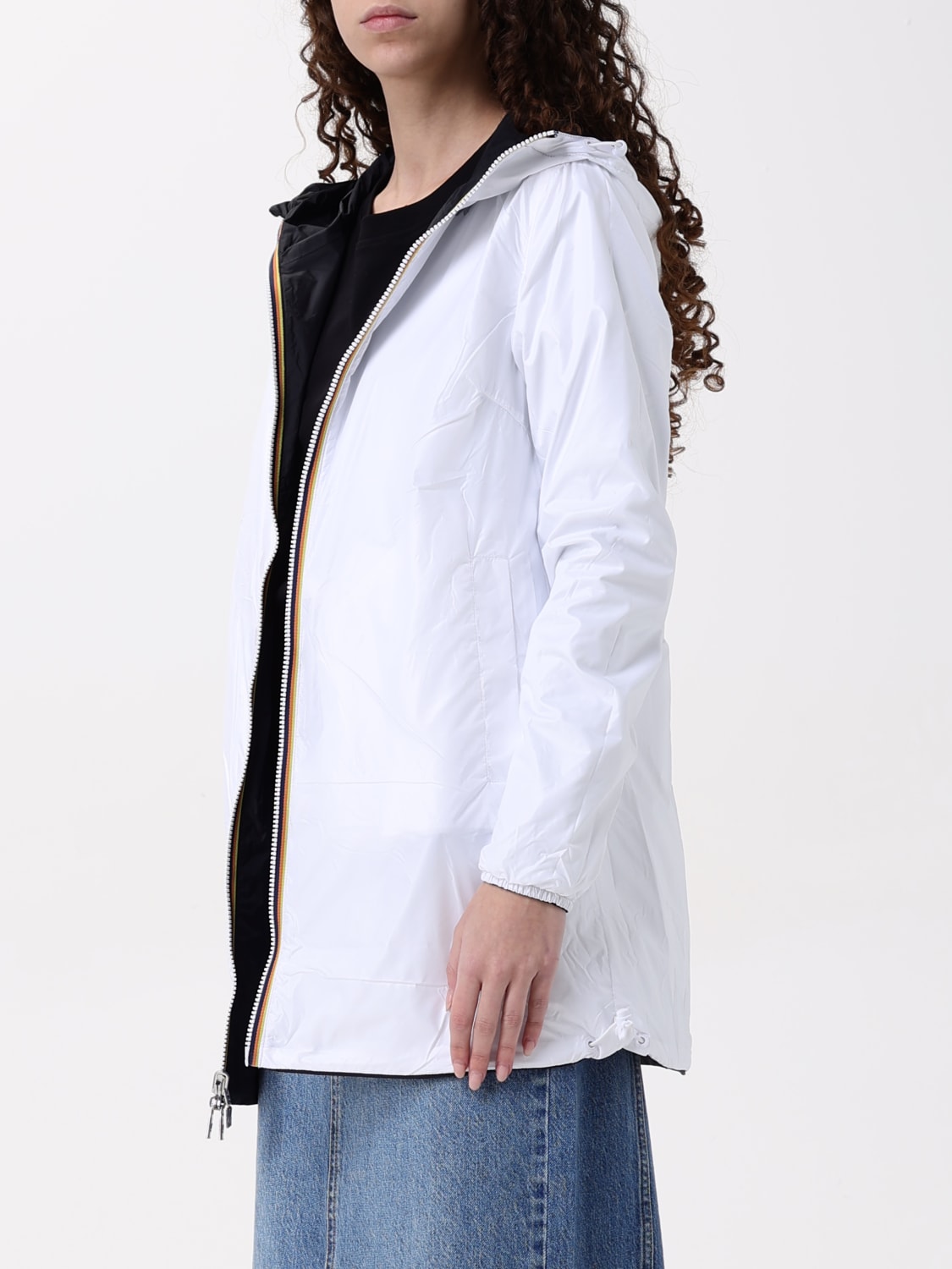 K-WAY: Coat woman - Black | K-Way jacket K7123MW online at