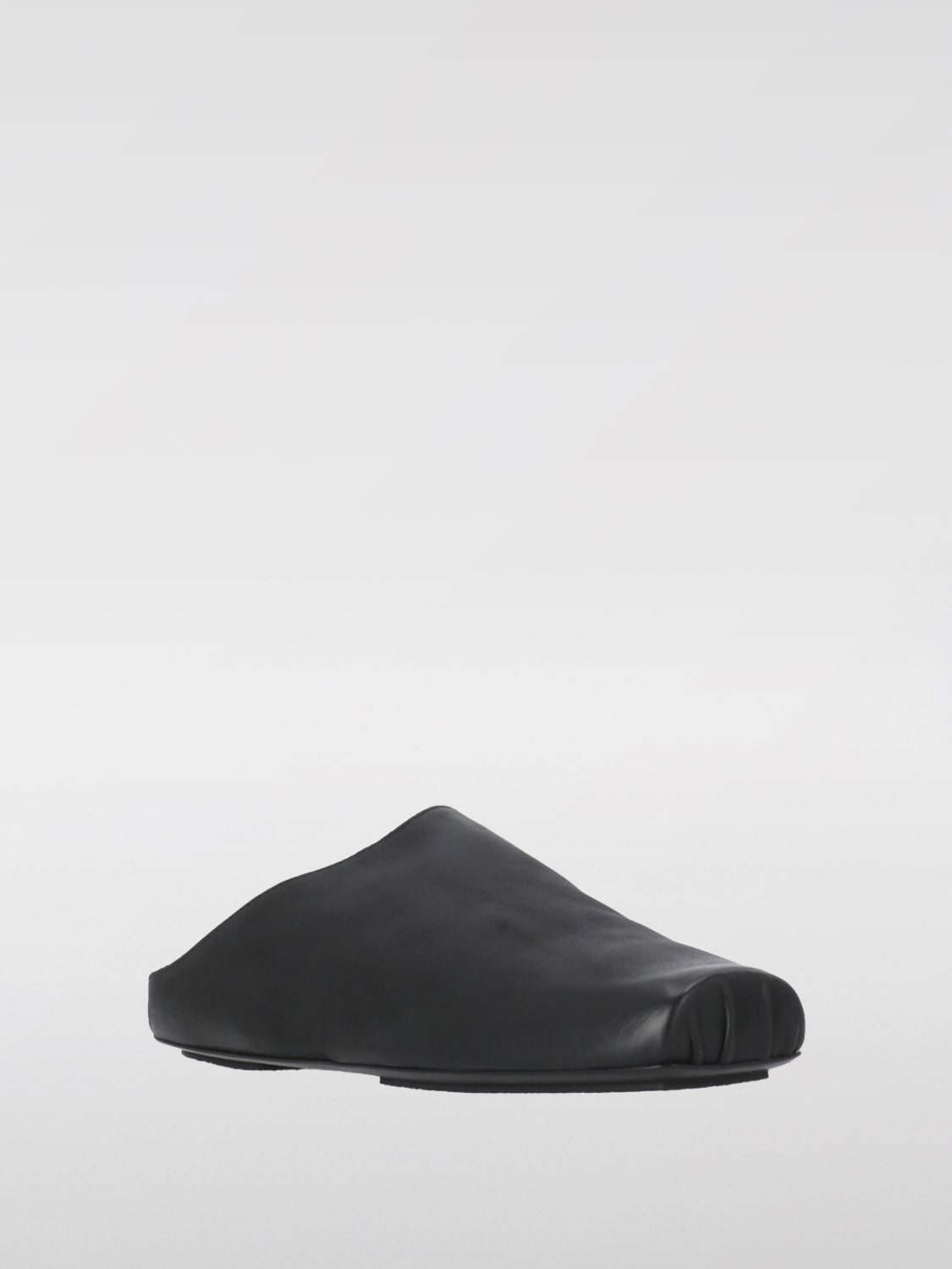 フラットシューズ UMA WANG Woman Flat shoes Black US9092 UW900 Uma Wang Ballet Flats Black Women's 37 Asymmetrical Square