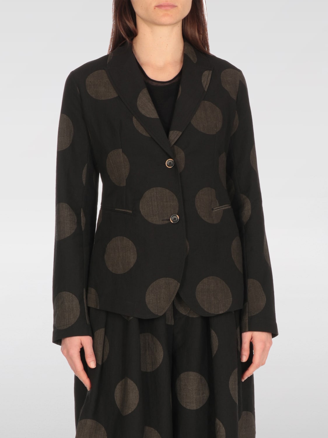 アウターその他 UMA WANG Woman Blazer Black UP6017 UW924 UMA WANG: Blazer woman - Black | Uma Wang blazer UP6017