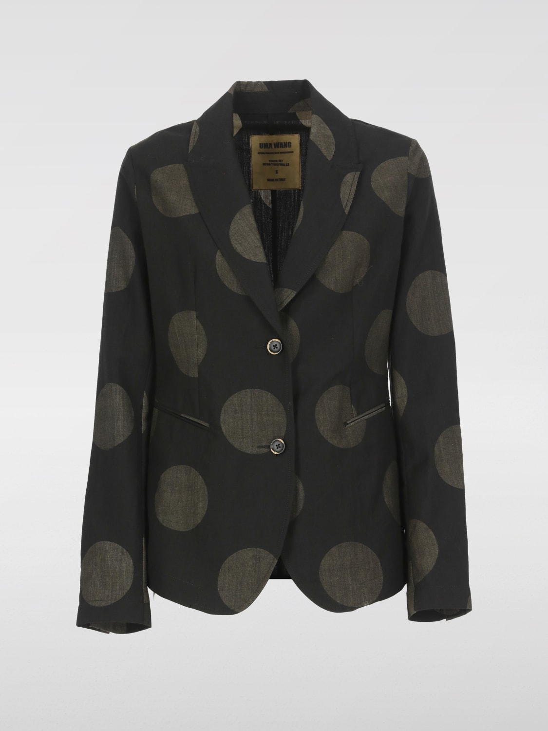 アウターその他 UMA WANG Woman Blazer Black UP6017 UW924 UMA WANG: Blazer woman - Black | Uma Wang blazer UP6017