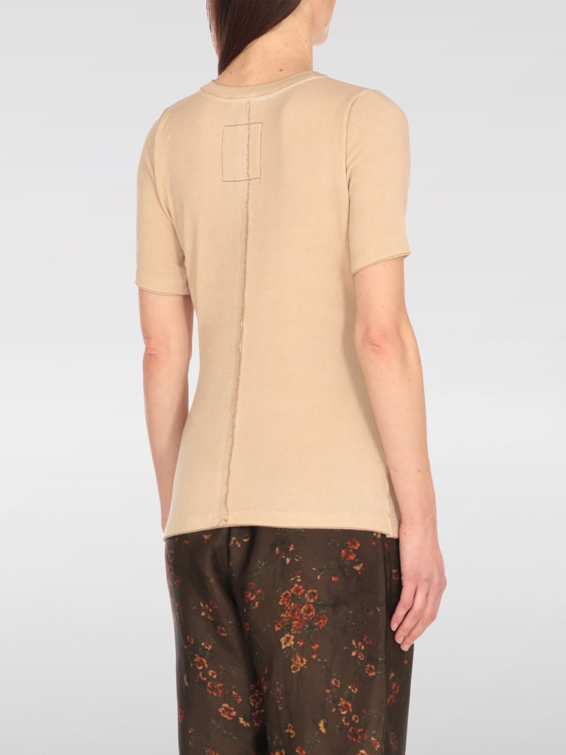 Tシャツ・カットソー UMA WANG Women Tops UP1032 UW200TAN Pink UMA WANG: Top woman - Pink | Uma Wang t-shirt UP1032 online