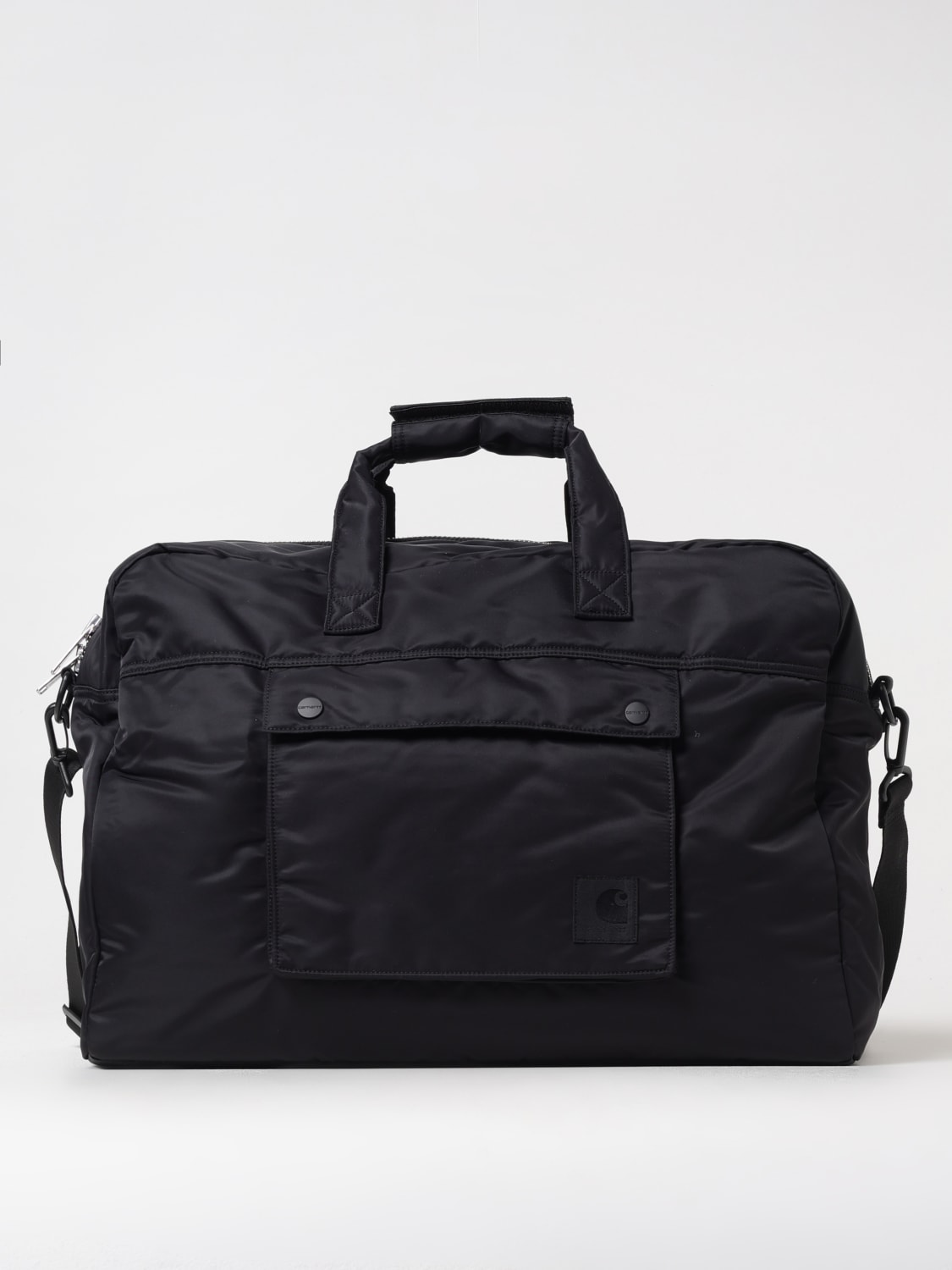 CARHARTT WIP VALIGIA: Borsone Otley Weekend Bag Carhartt Wip, Nero - Img 1