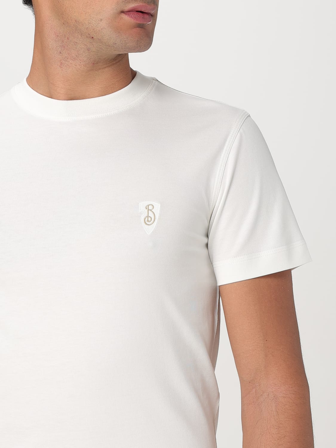 Tシャツ・カットソー BURBERRY Men T-shirt White 8102209 BURBERRY: T-shirt men - White | Burberry t-shirt 8102209