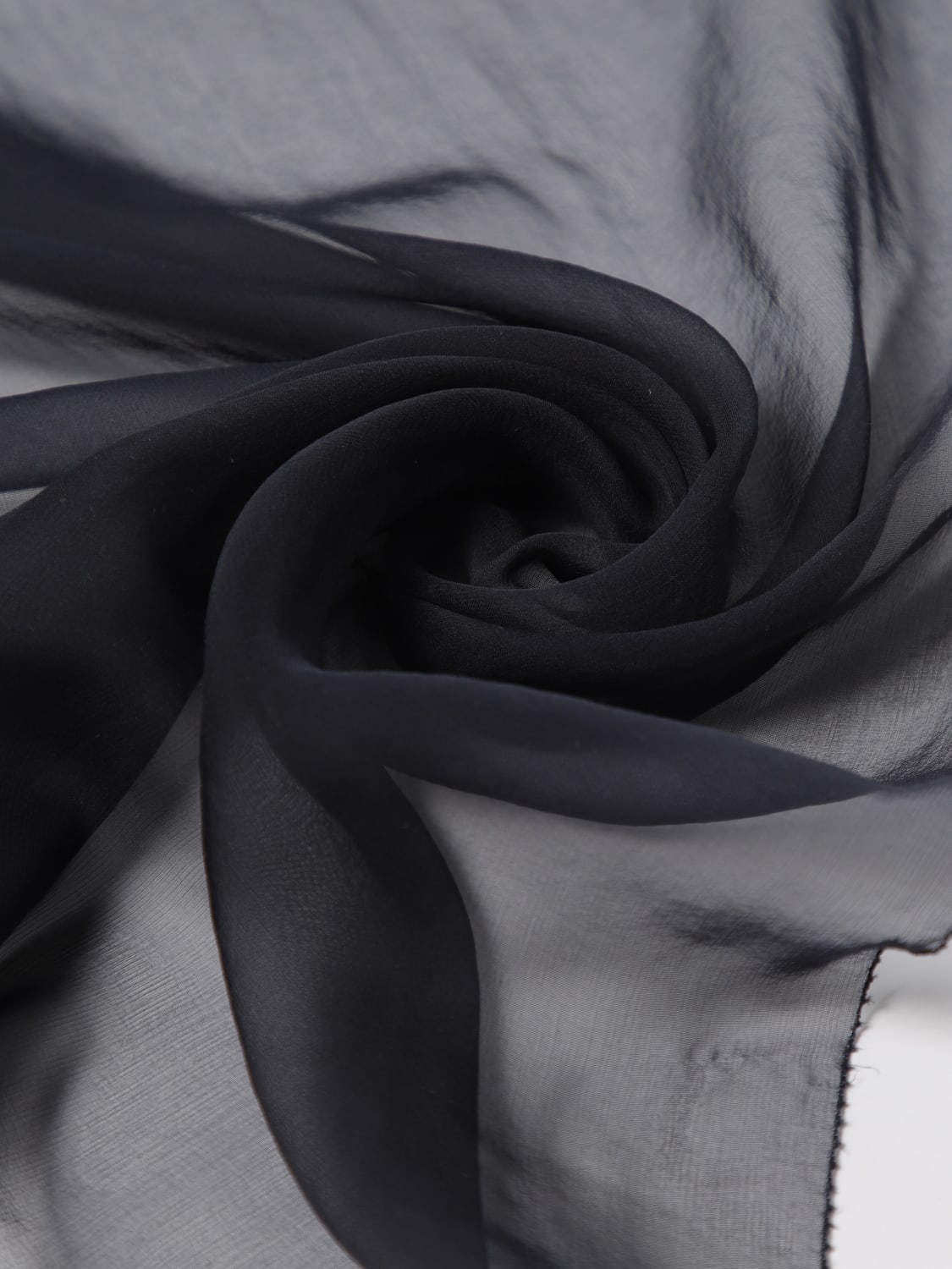 MAX MARA SCARF: Scarf woman Max Mara, Blue - Img 3