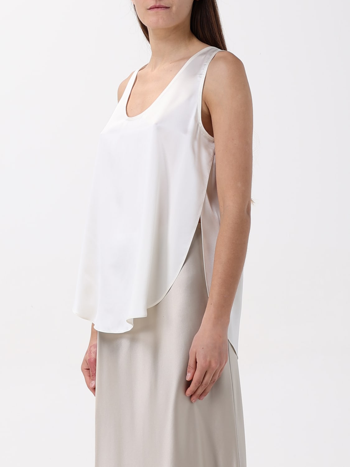 MAX MARA 上衣: 上衣 女士 Max Mara, 米色 - Img 4