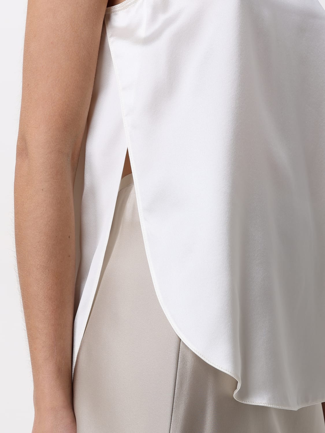 MAX MARA 上衣: 上衣 女士 Max Mara, 米色 - Img 5