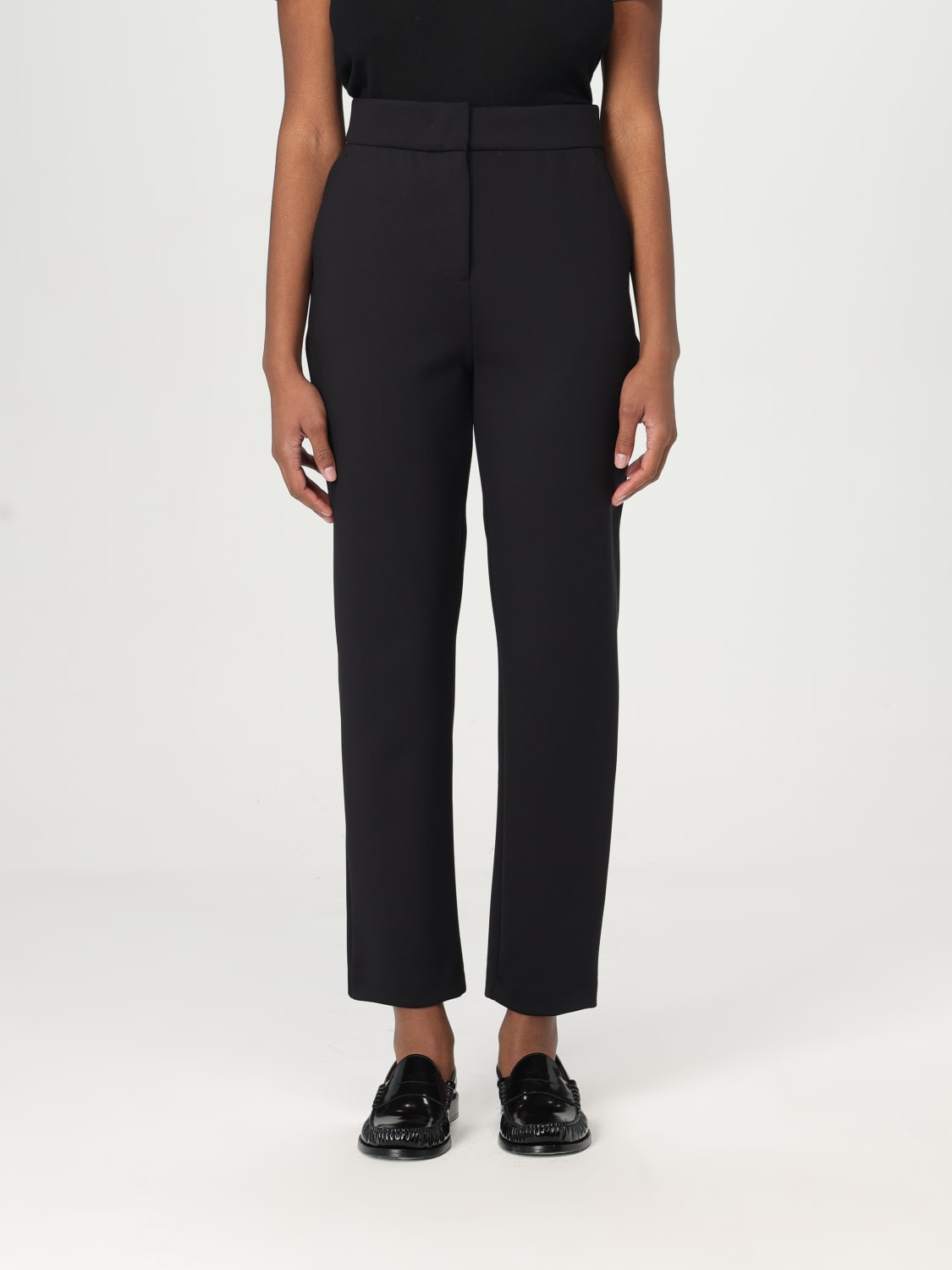 パンツ MAX MARA Woman Pants Black 2511781048600 005 MAX MARA: Pants woman - Black | Max Mara pants 2511781038600