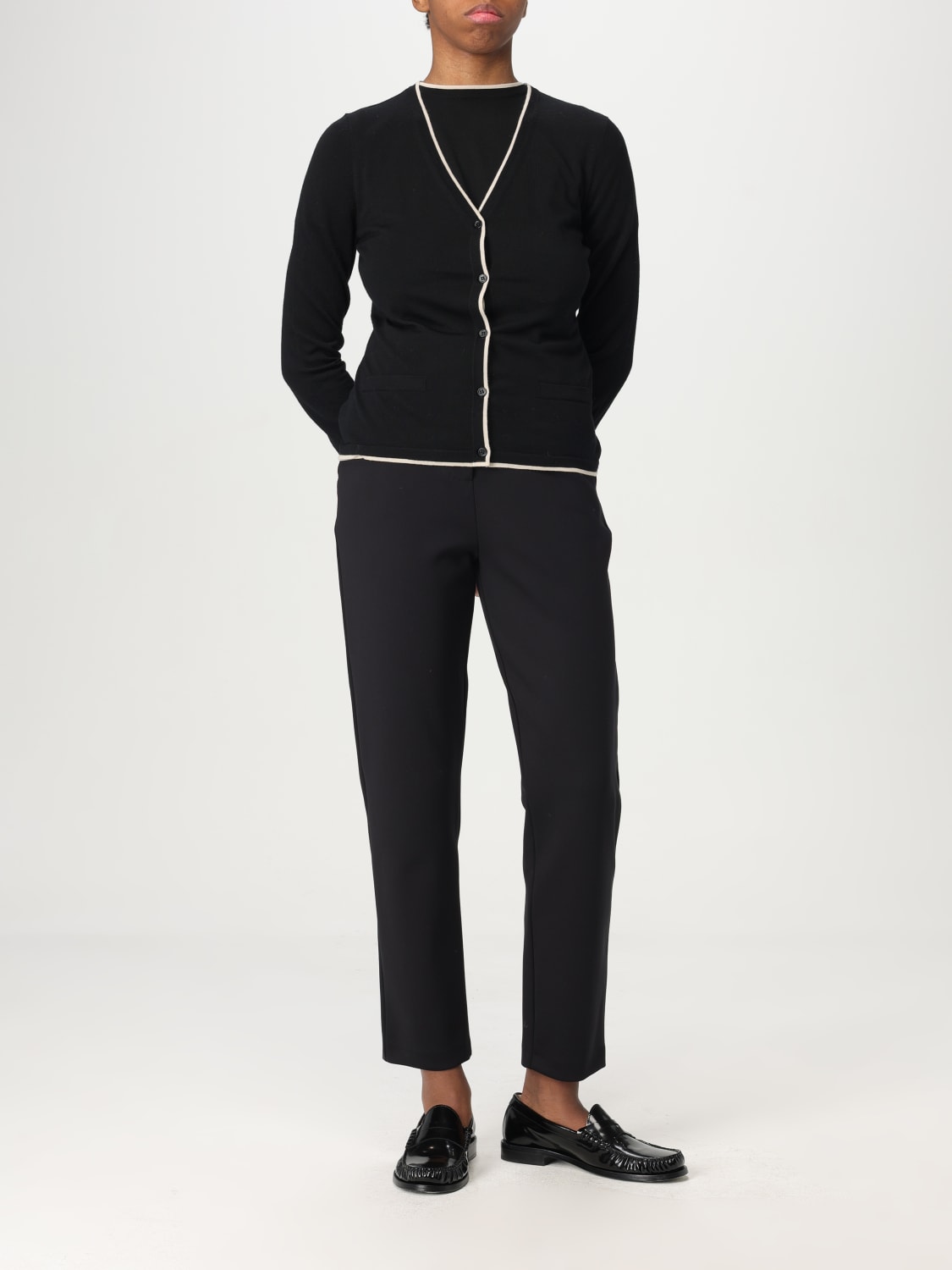 パンツ MAX MARA Woman Pants Black 2511781038600 003 Black trousers female | Max Mara