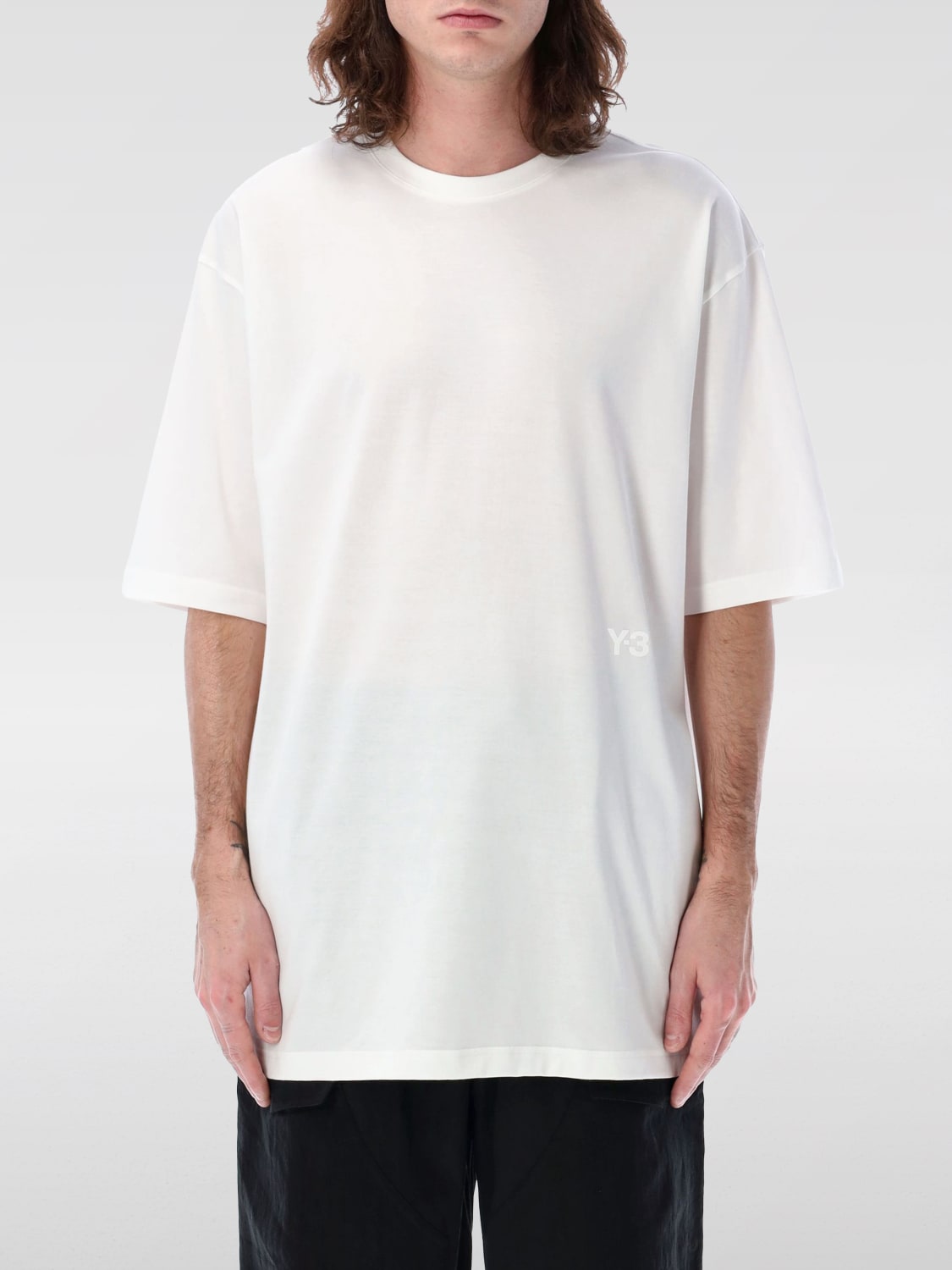 Y-3 T-SHIRT: T-shirt homme Y-3, Blanc - Img 1