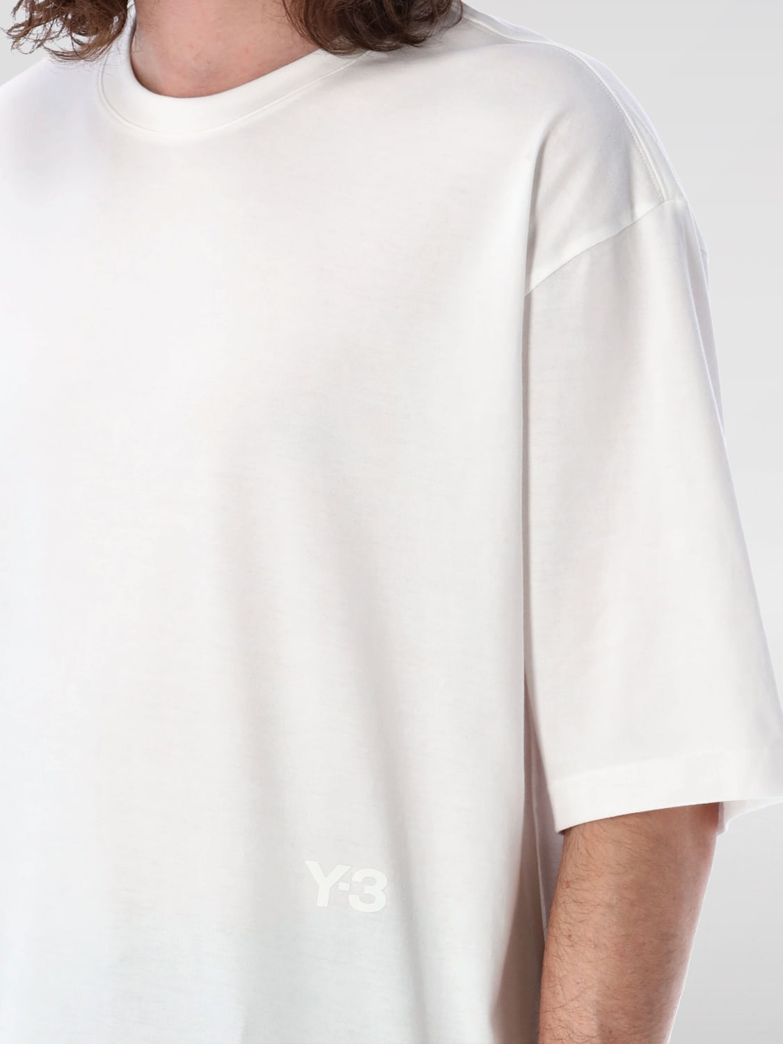 Y-3 T-SHIRT: T-shirt homme Y-3, Blanc - Img 3