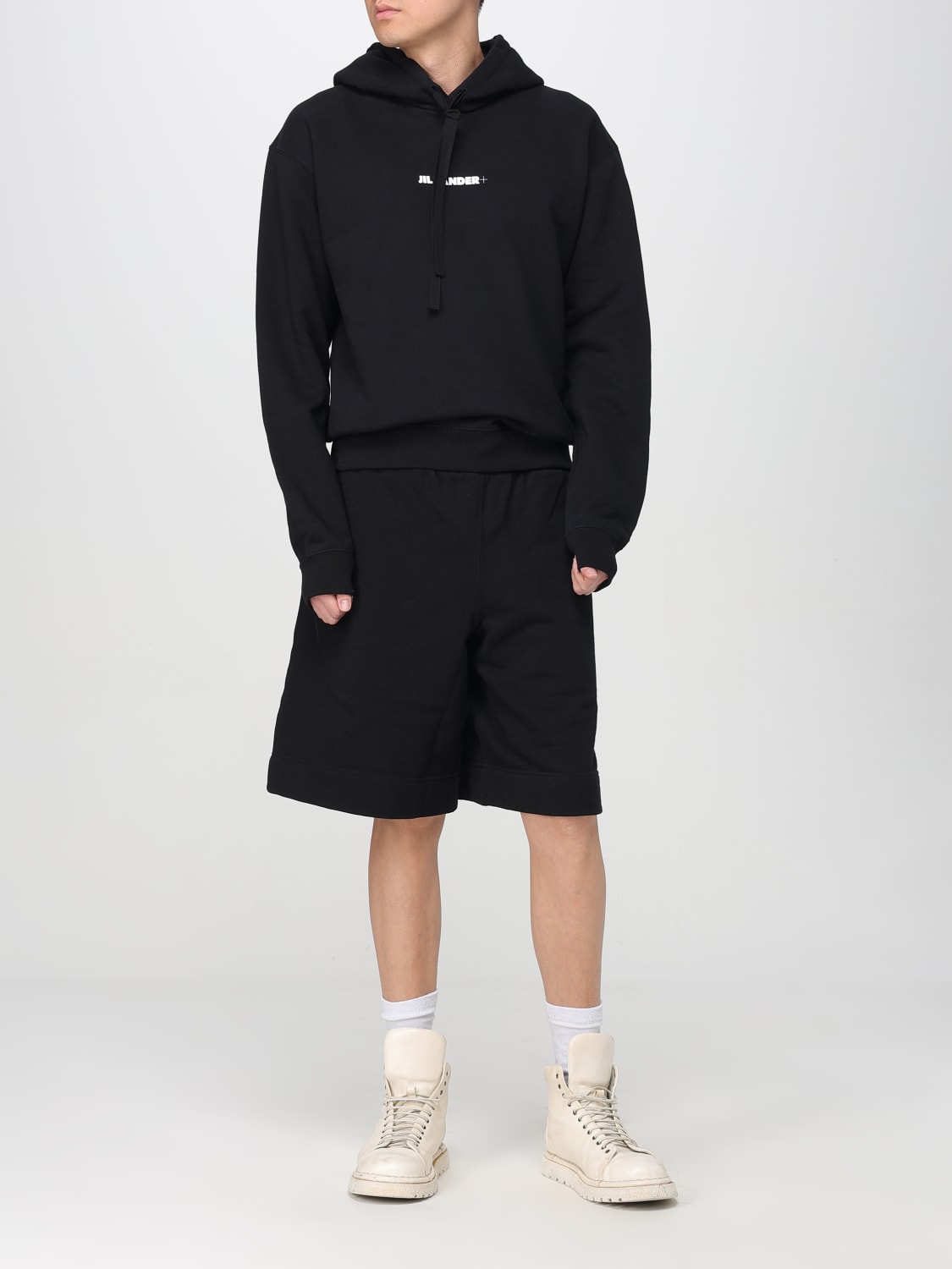 JIL SANDER SWEATSHIRT: Sweatshirt men Jil Sander, Black - Img 2