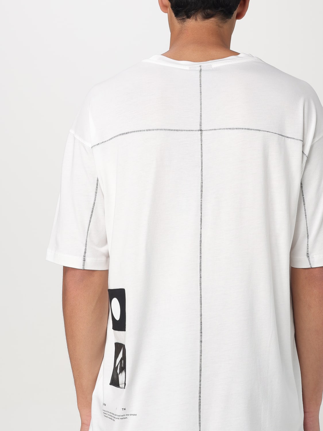 THOM KROM T-SHIRT: T-shirt men Thom Krom, White - Img 4