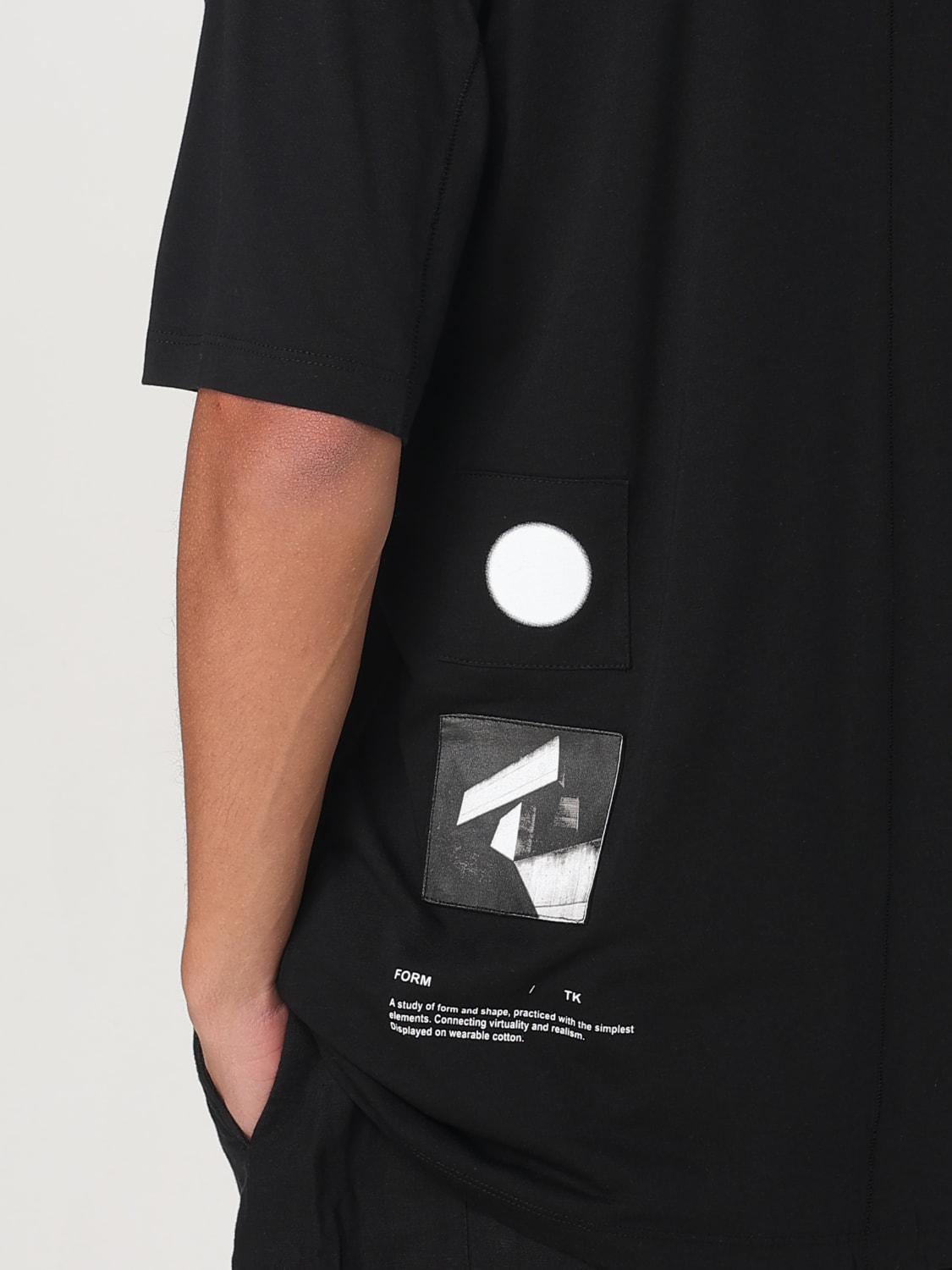 THOM KROM T-SHIRT: T-shirt homme Thom Krom, Noir - Img 4