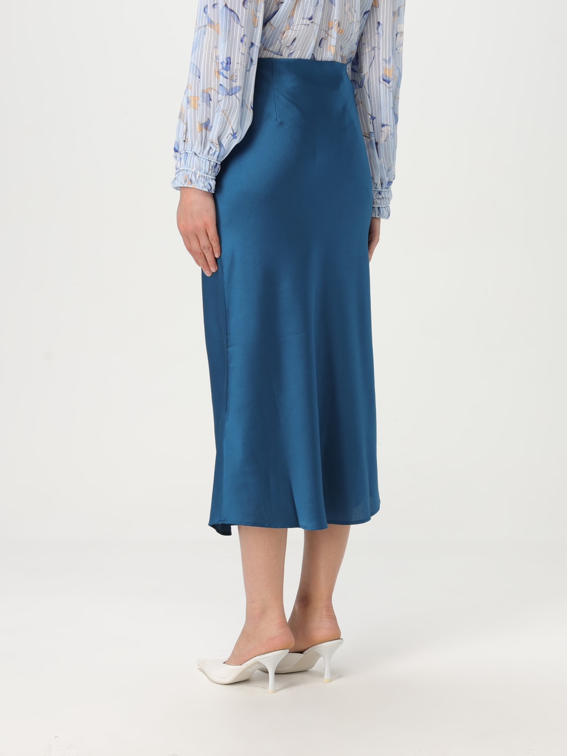 スカート BOSS Woman Skirt Blue 50522650 400 BOSS: Skirt woman - Blue | Boss skirt 50522650 online at