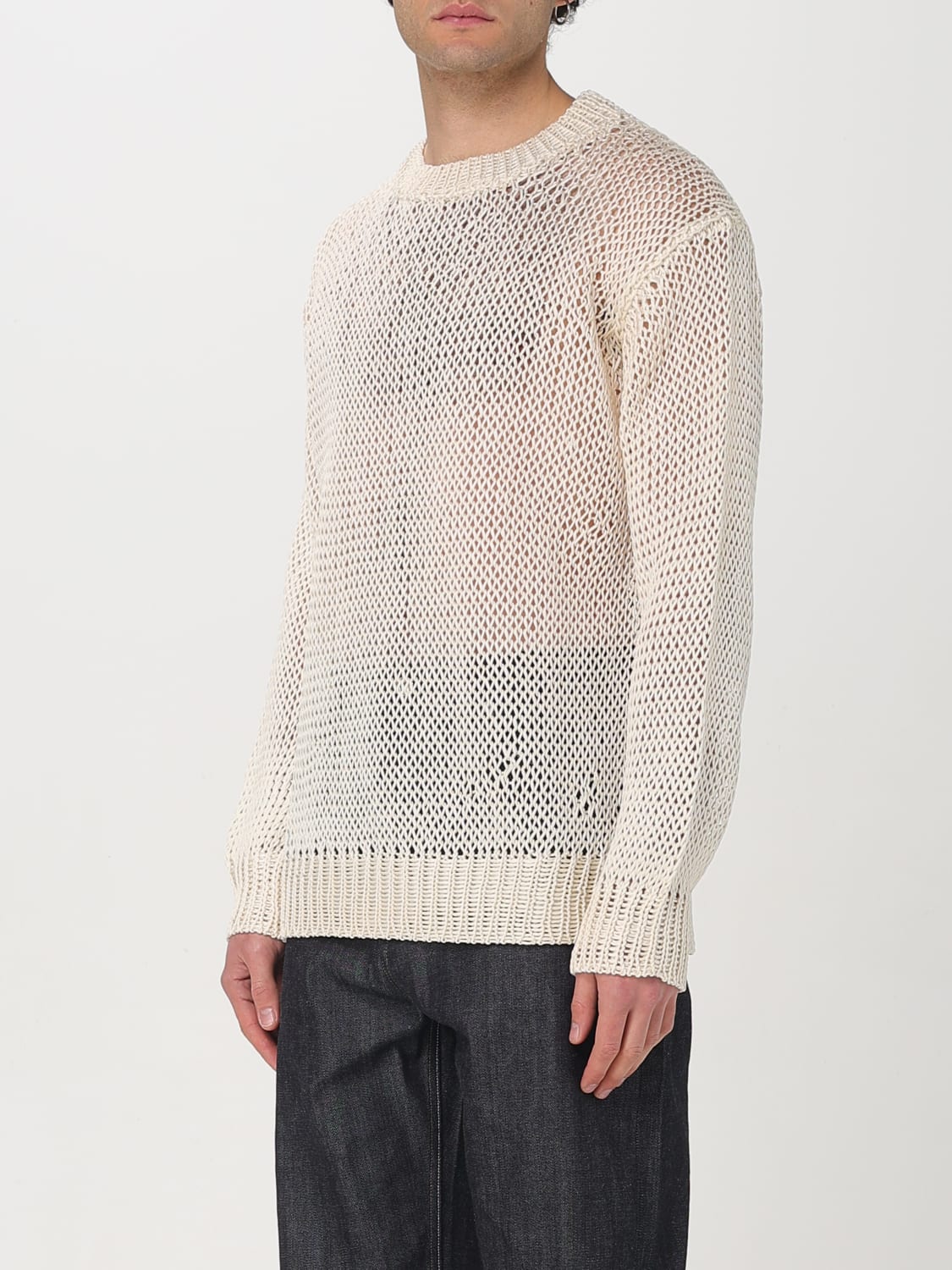 JIL SANDER SWEATER: Cardigan men Jil Sander, Beige - Img 4