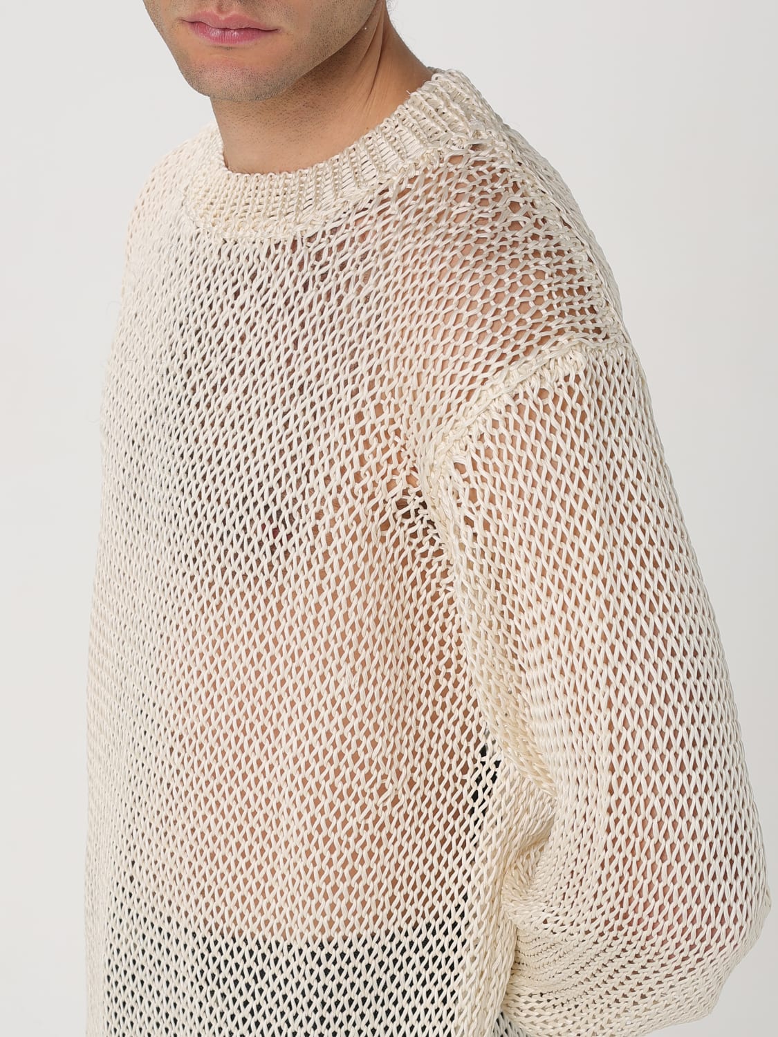 JIL SANDER SWEATER: Cardigan men Jil Sander, Beige - Img 5