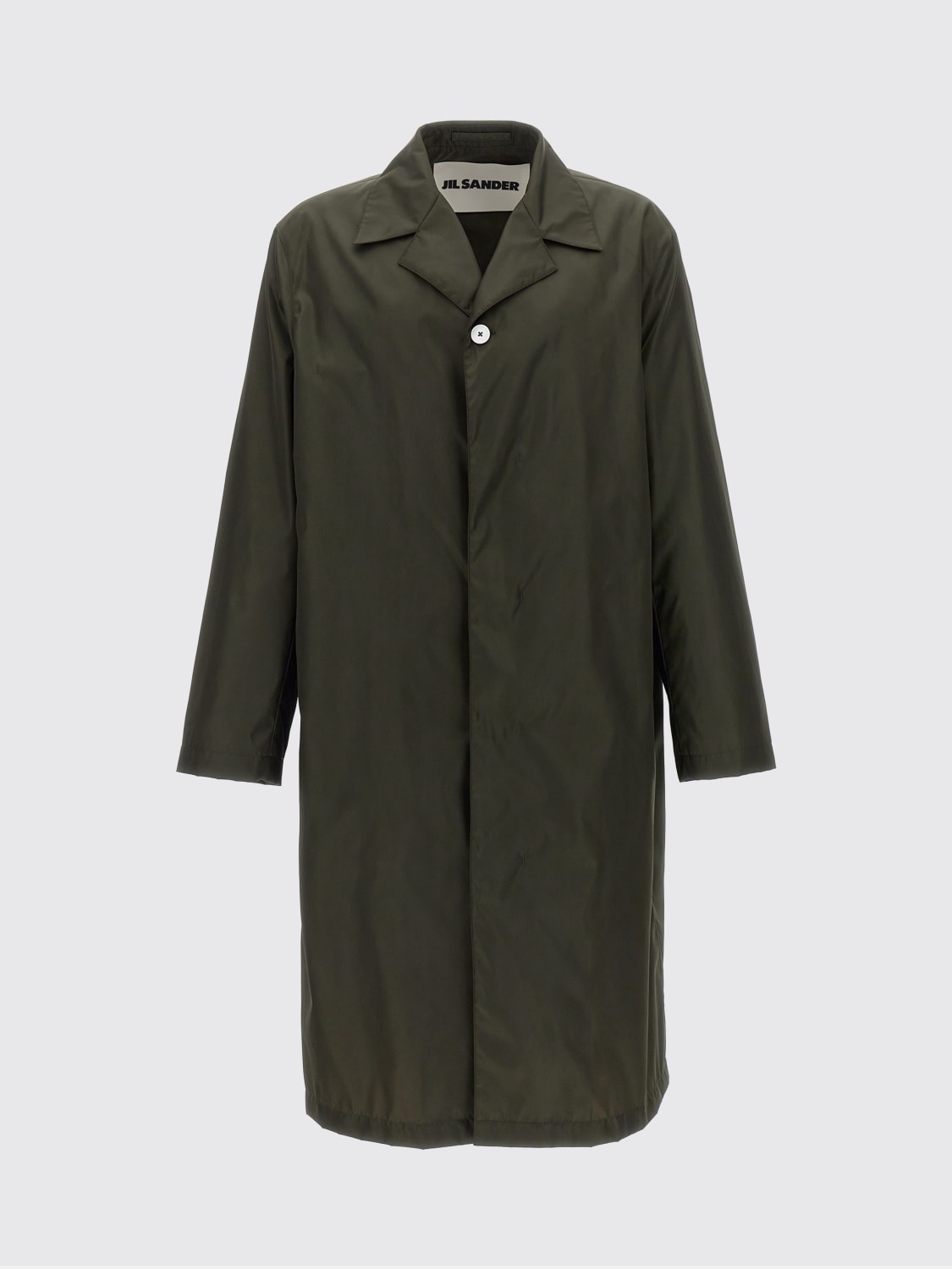 JIL SANDER COAT: Trench coat men Jil Sander, Green - Img 1