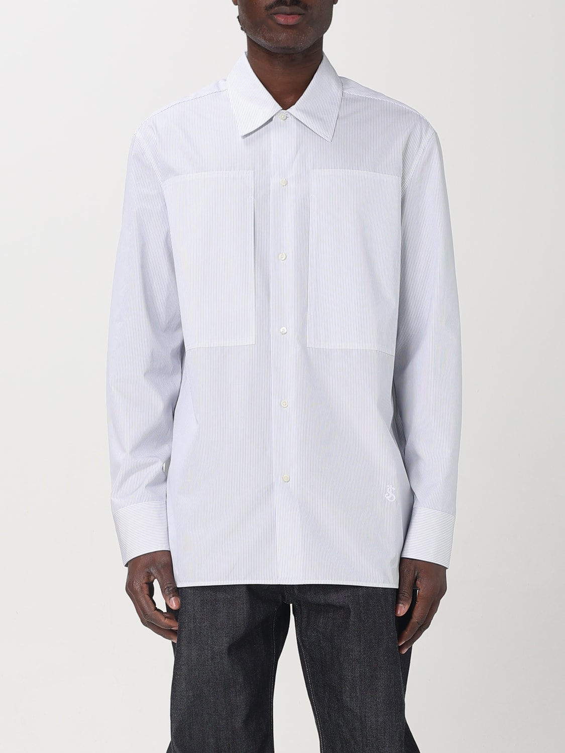 Tシャツ・カットソー Jil Sander 'Tuesday Stripes' shirt (J24DL0104J45175 154) JIL SANDER: Shirt men - Multicolor | Jil Sander shirt