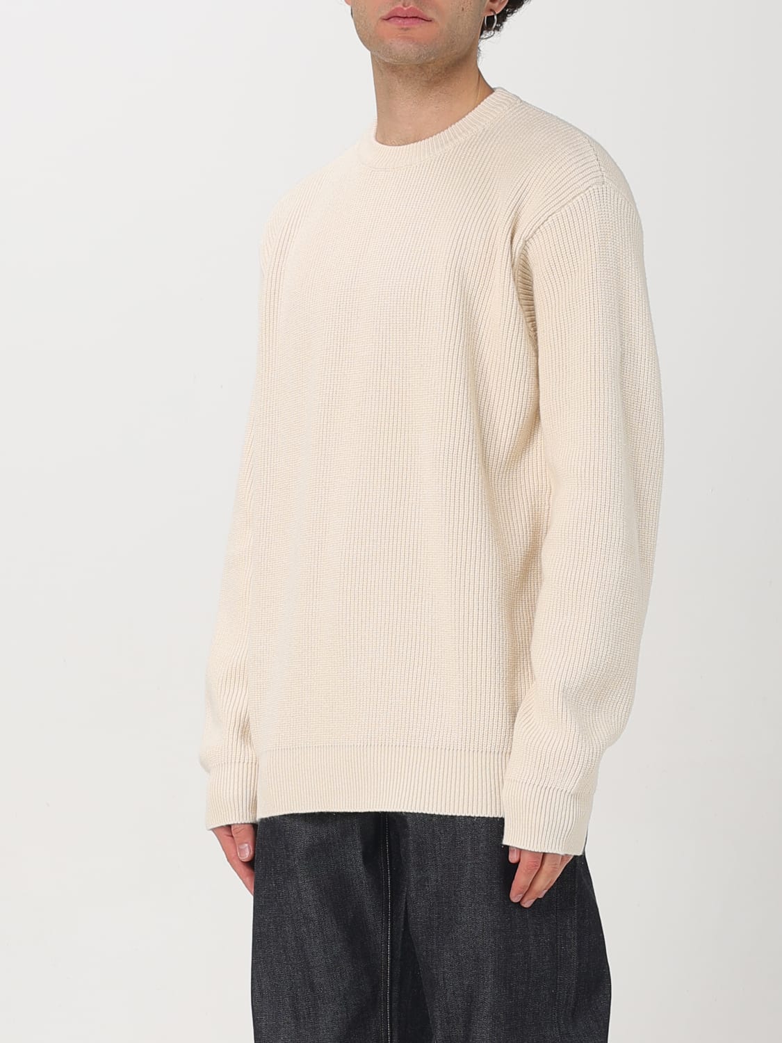 JIL SANDER JERSEY: Cárdigan hombre Jil Sander, Beige - Img 4