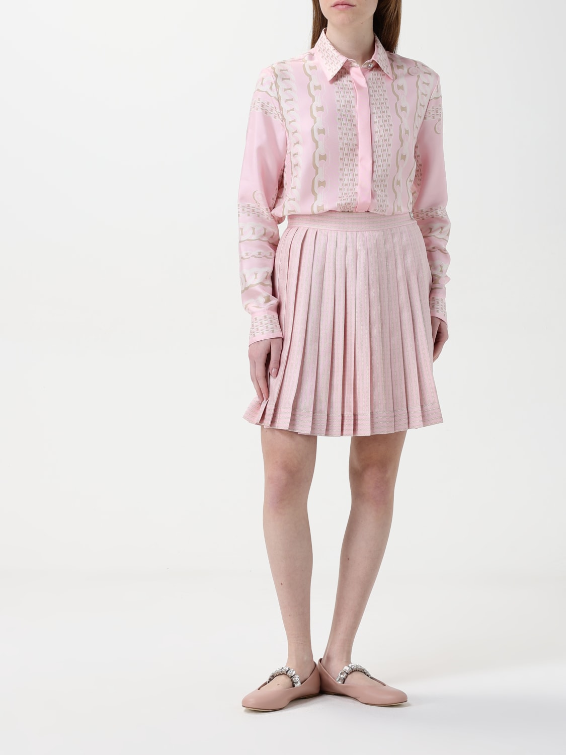 VERSACE FALDA: Falda mujer Versace, Rosa - Img 2