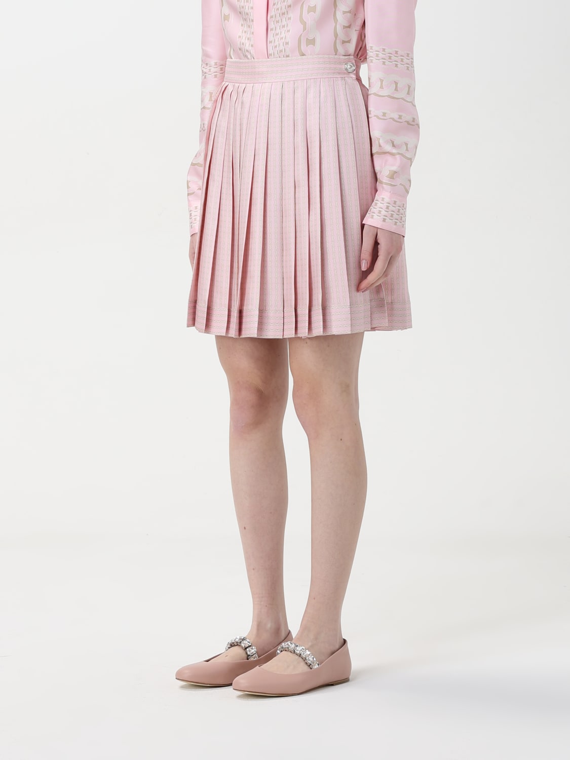 VERSACE FALDA: Falda mujer Versace, Rosa - Img 4