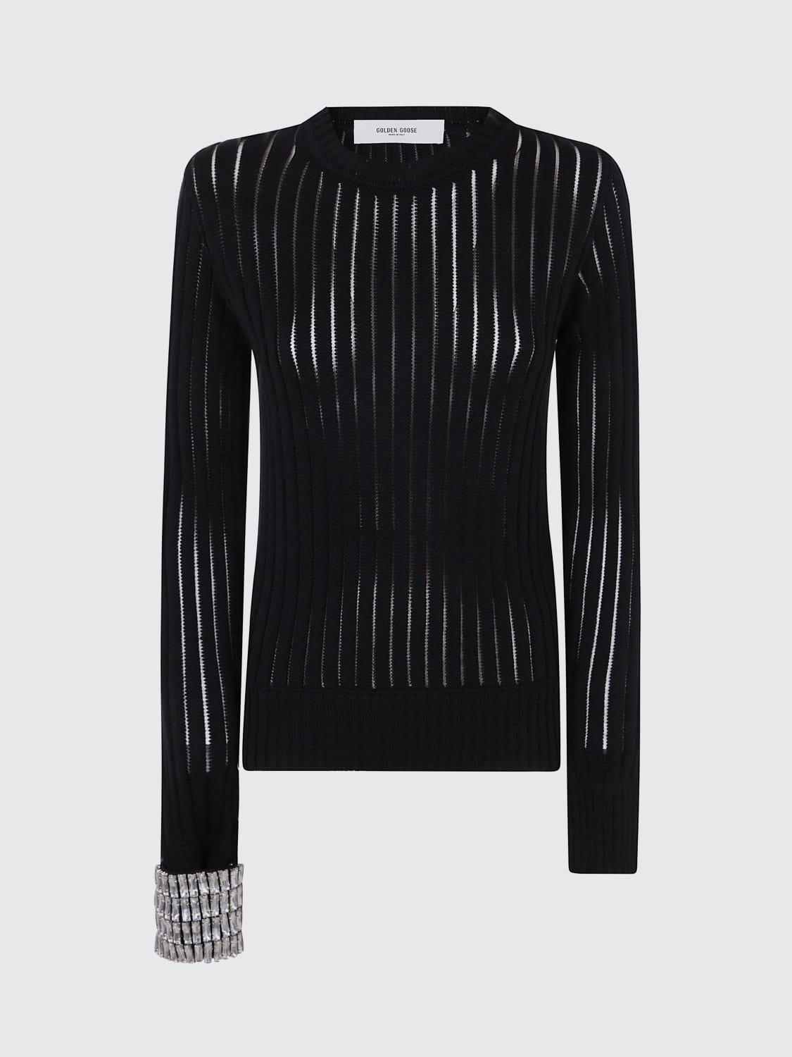 GOLDEN GOOSE SWEATER: Sweater woman Golden Goose, Black - Img 1