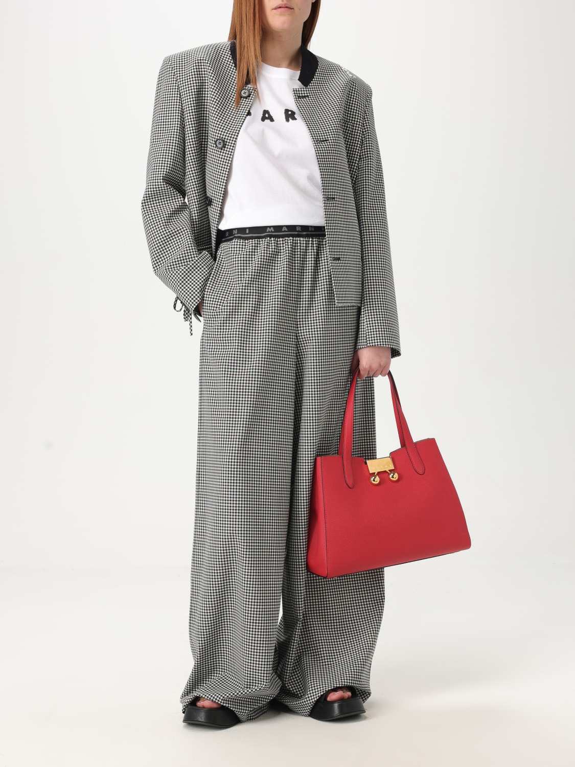 Tシャツ・カットソー MARNI Women Tops THJE0293P8USCX42 SLW01 White MARNI: T-shirt woman - White | Marni t-shirt