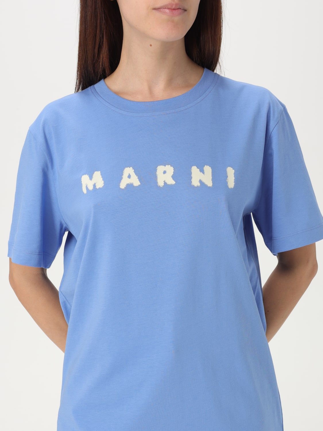 MARNI T-SHIRT: T-shirt woman Marni, Blue - Img 5