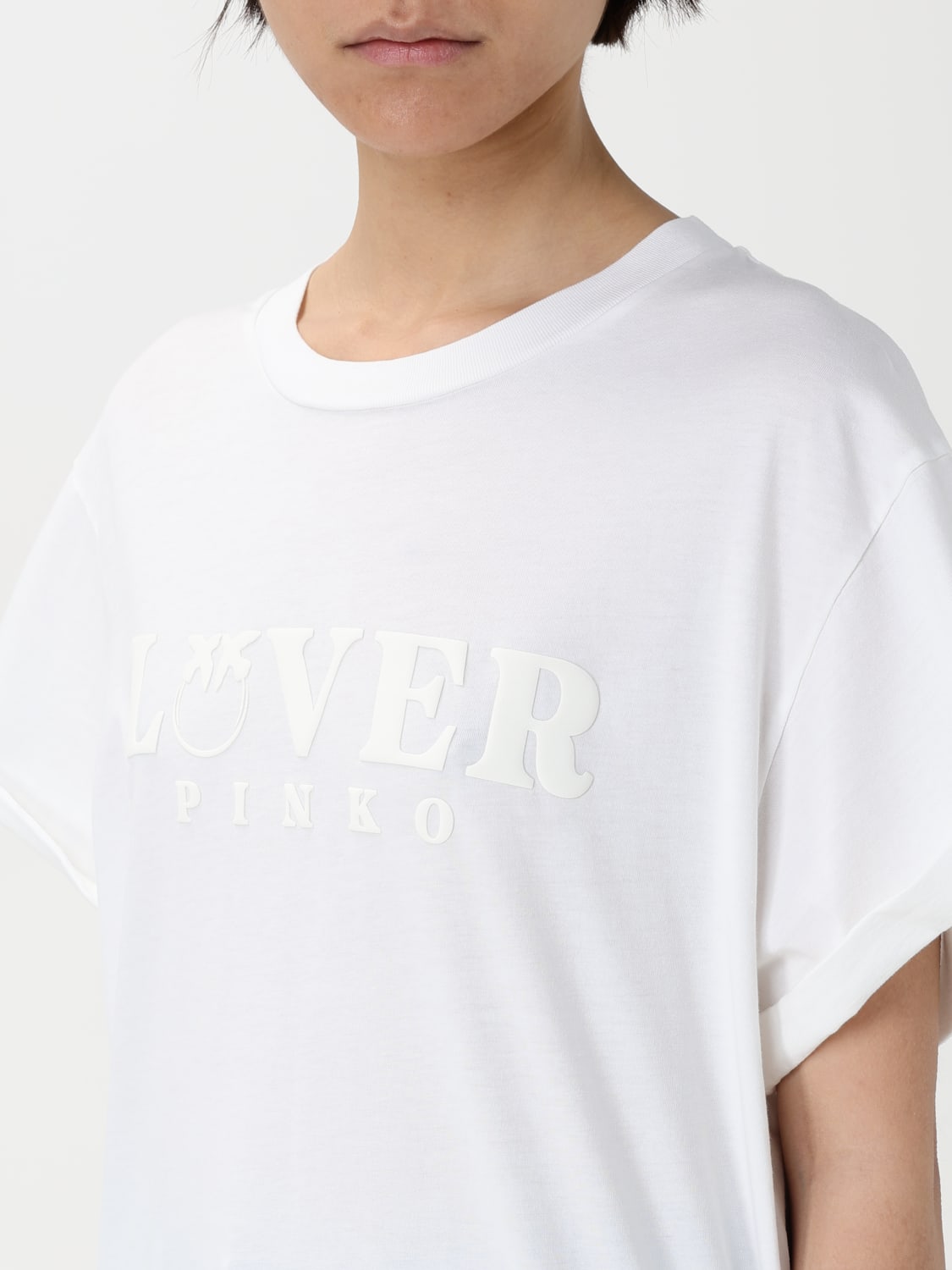 PINKO T恤: T恤 女士 Pinko, 白色 - Img 3