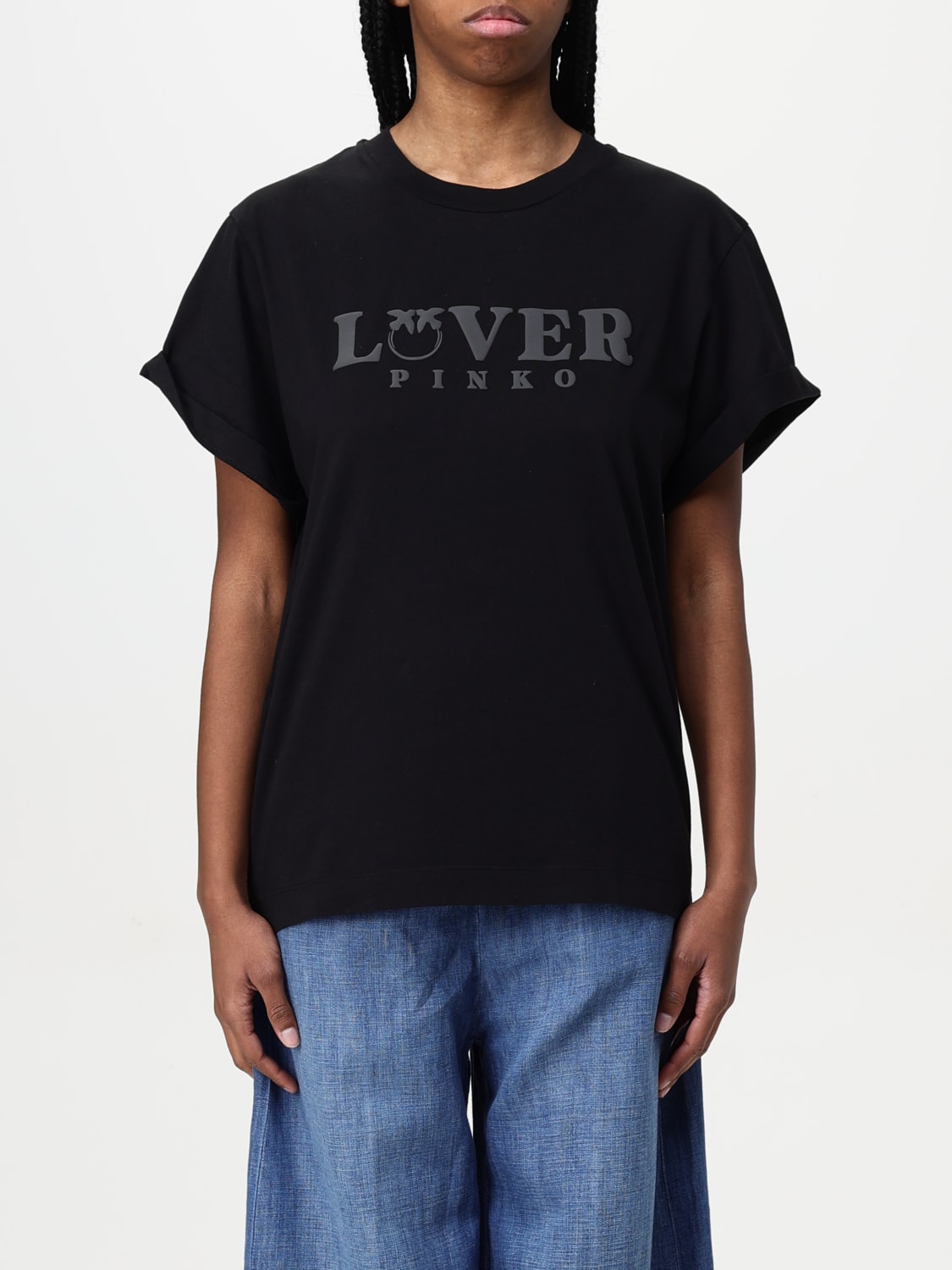 PINKO T-SHIRT: T-shirt woman Pinko, Black - Img 1