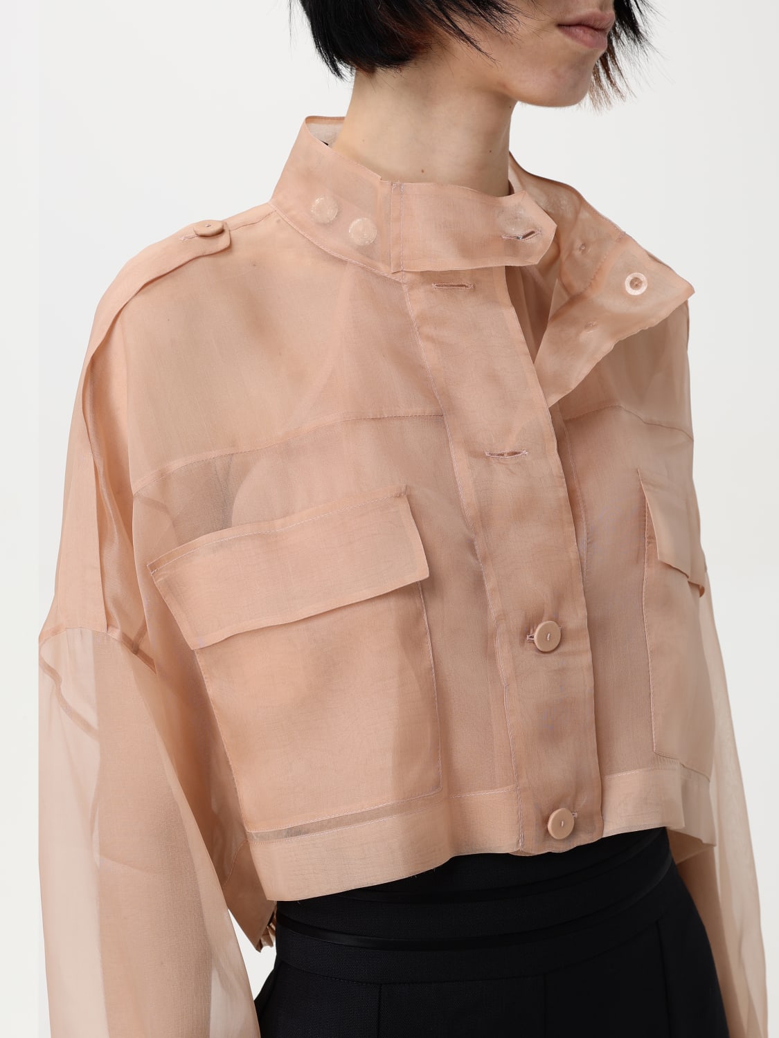 ジャケット PINKO Woman Jacket Pink 104700A2DJ Q35 PINKO: Jacket woman - Pink | Pinko jacket 104700A2DJ online