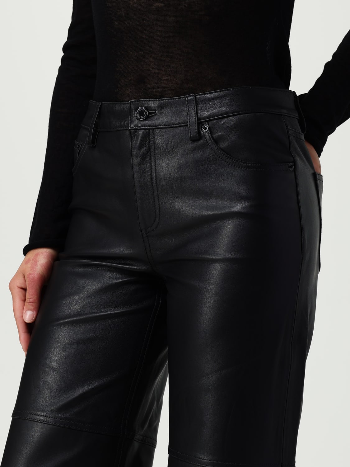 パンツ Michael Kors Woman Pants Black MR53065FAF 001 MICHAEL KORS: Pants woman - Black | Michael Kors pants