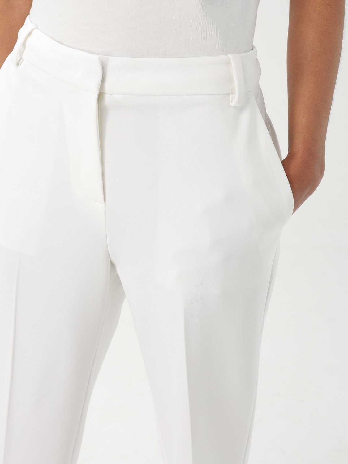 パンツ PINKO 100155A1L4Z05 Trousers PINKO:パンツ レディース - ホワイト | GIGLIO.COMオンラインの