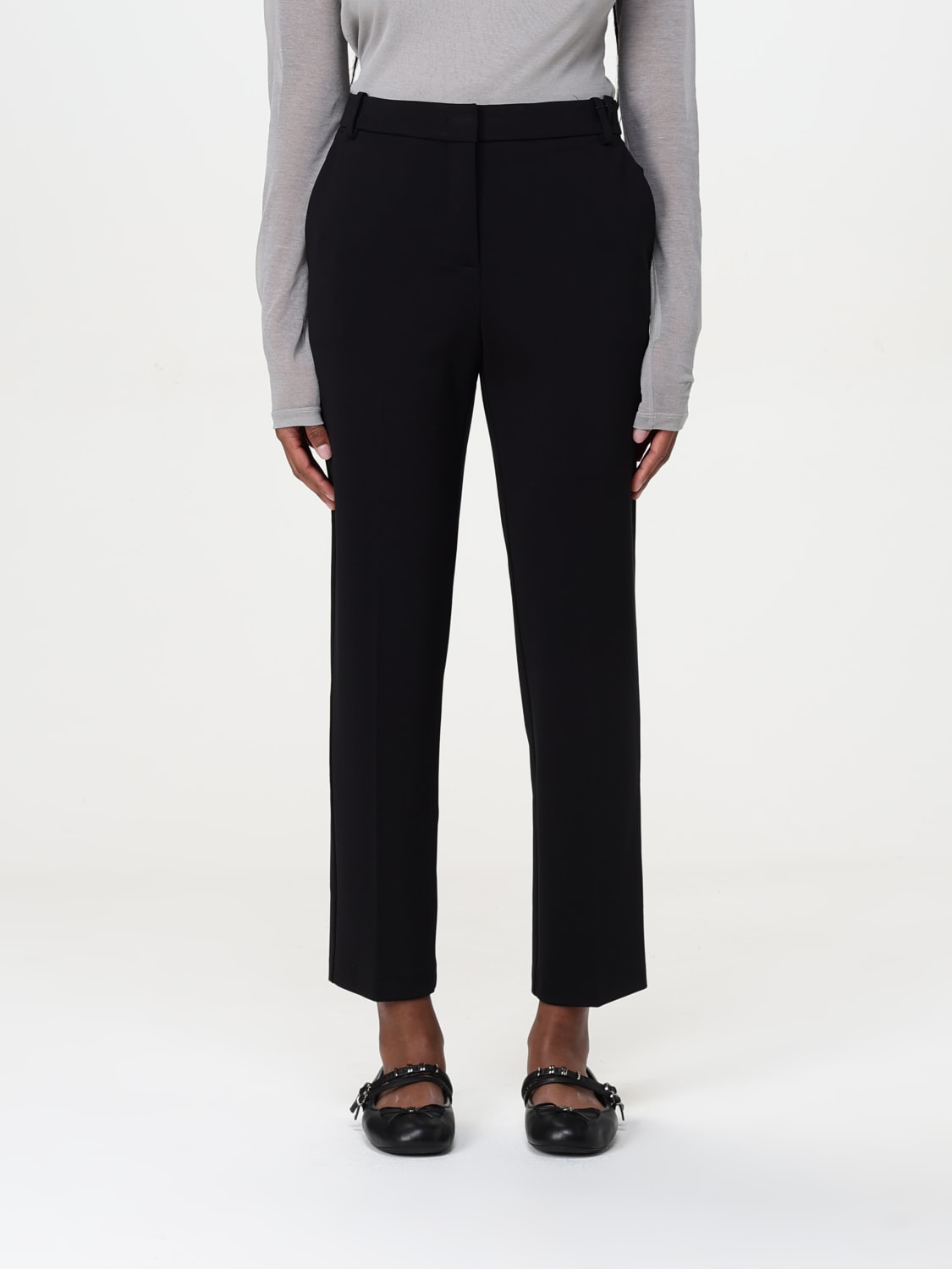 PINKO: Pants woman - Black | Pinko pants 100155A1L4 online