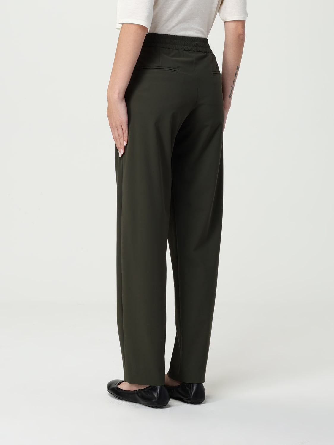 パンツ PT TORINO Woman Pants Olive CDVSRKZ00STDCV16 0455 PT TORINO: Pants woman - Olive | Pt Torino pants