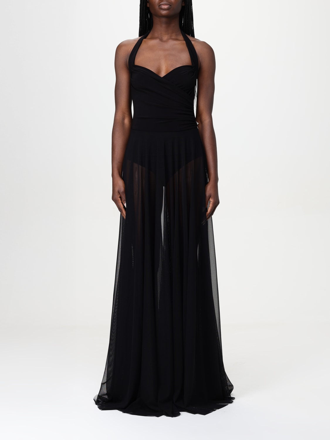 ワンピース NORMA KAMALI Women Dresses KK4243PMG50BLACK Black NORMA KAMALI: Dress woman - Black | Norma Kamali dress
