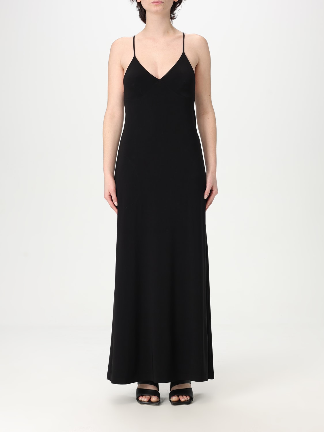 ワンピース NORMA KAMALI Woman Dress Black KK4283PL164001 BLACK NORMA KAMALI: Dress woman - Black | Norma Kamali dress