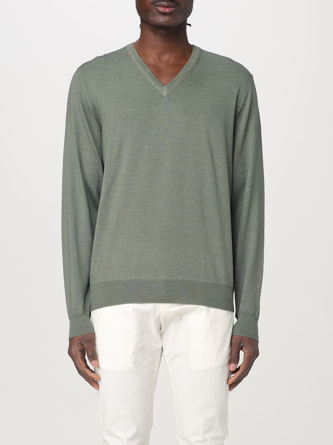 DRUMOHR JUMPER: Jumper men Drumohr, Forest Green - Img 1