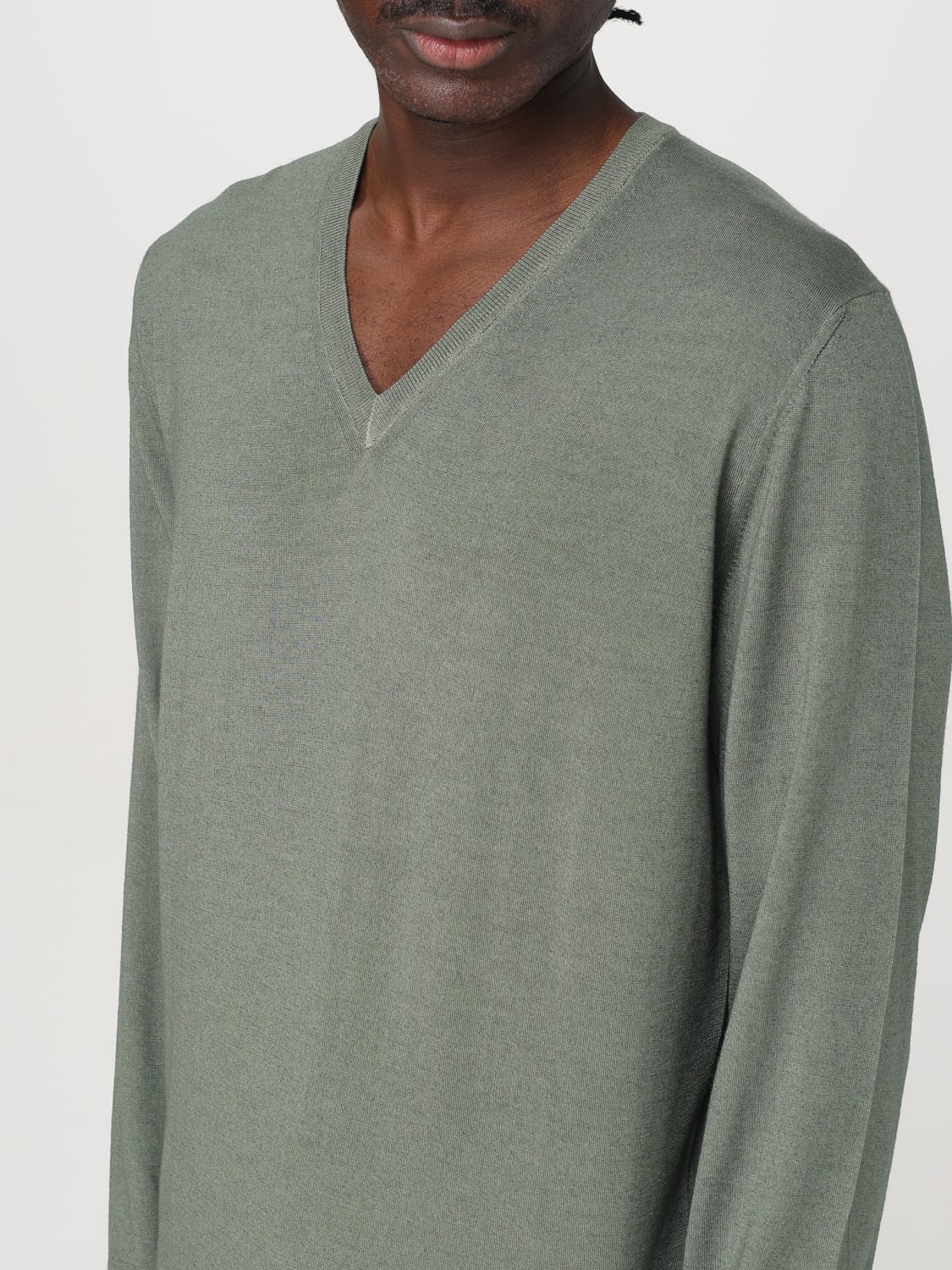 DRUMOHR JUMPER: Jumper men Drumohr, Forest Green - Img 3
