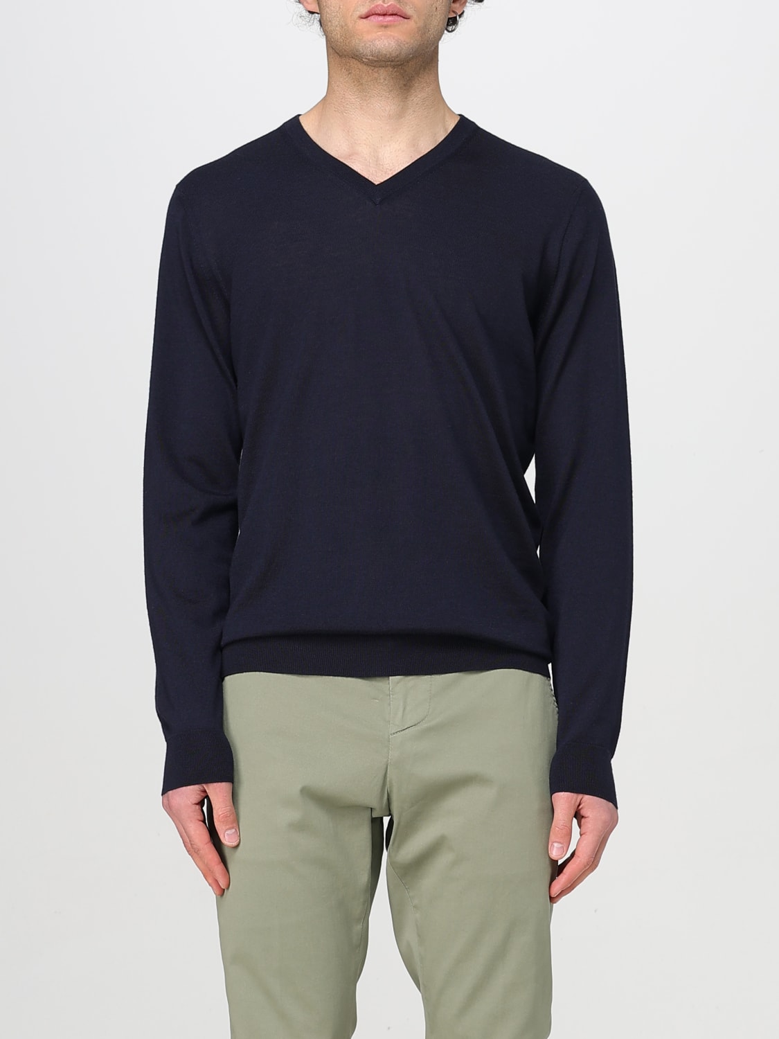 DRUMOHR SWEATER: Sweater men Drumohr, Blue 1 - Img 1