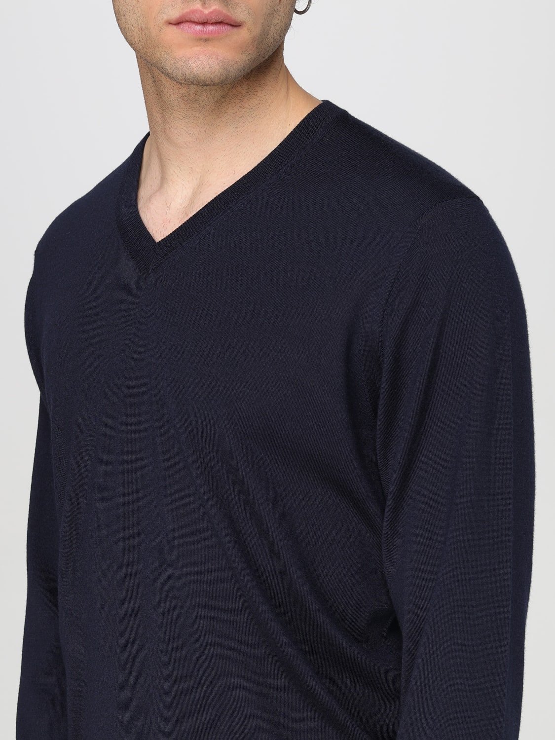 DRUMOHR SWEATER: Sweater men Drumohr, Blue 1 - Img 3