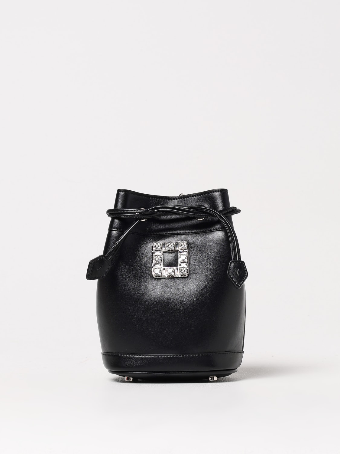ROGER VIVIER MINI BAG: Shoulder bag woman Roger Vivier, Black - Img 1
