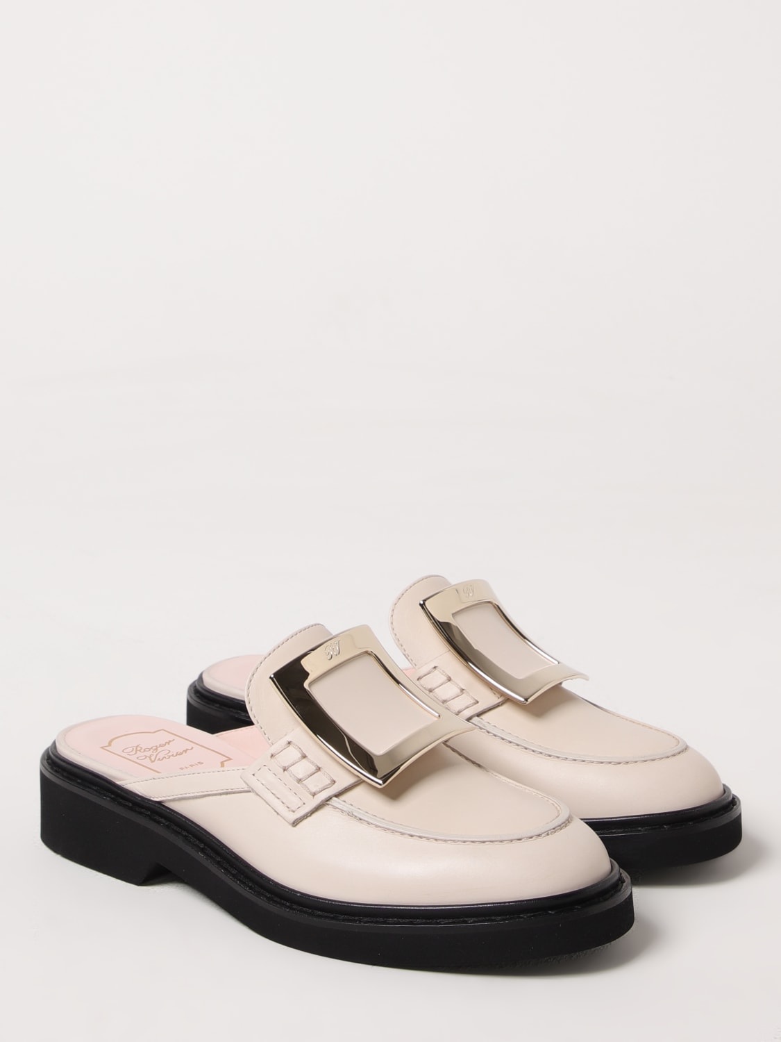 ROGER VIVIER ОБУВЬ: Мокасины Женское Roger Vivier, Белый - Img 2