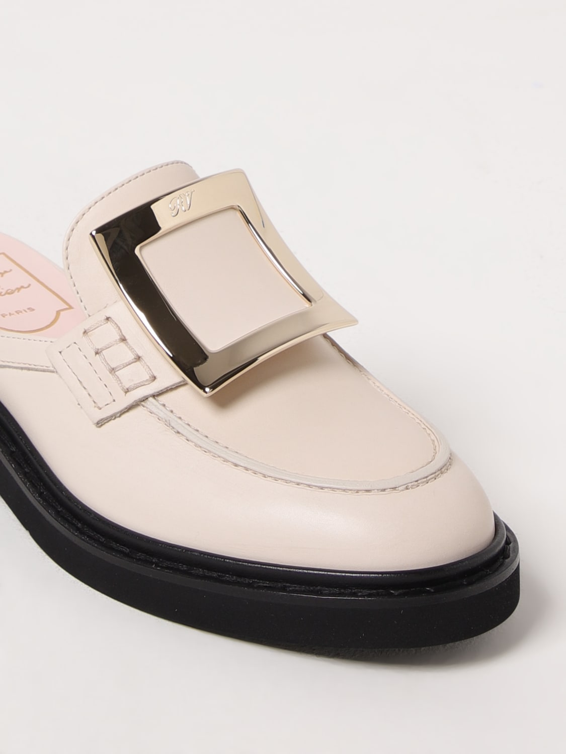 ROGER VIVIER ОБУВЬ: Мокасины Женское Roger Vivier, Белый - Img 4