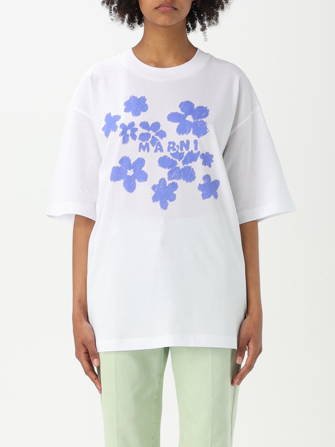 MARNI T-SHIRT: T-shirt woman Marni, White - Img 1