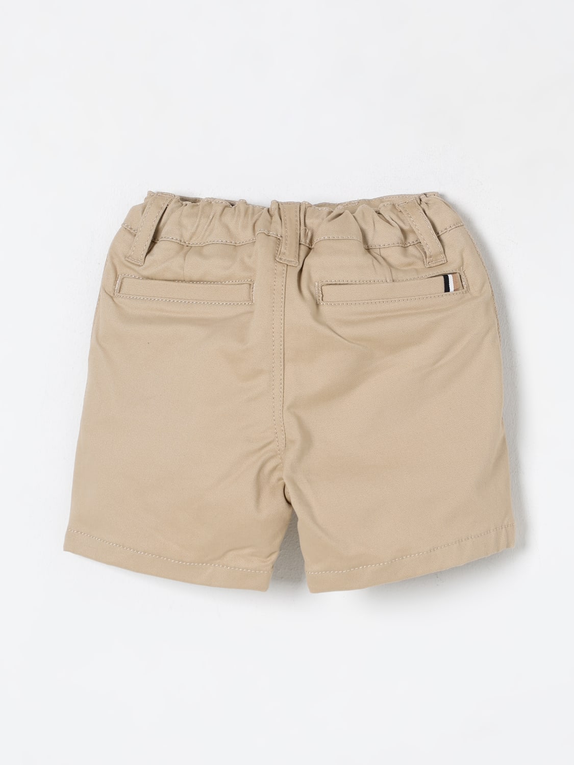 BOSS SHORTS: Pants kids Boss, Beige - Img 2